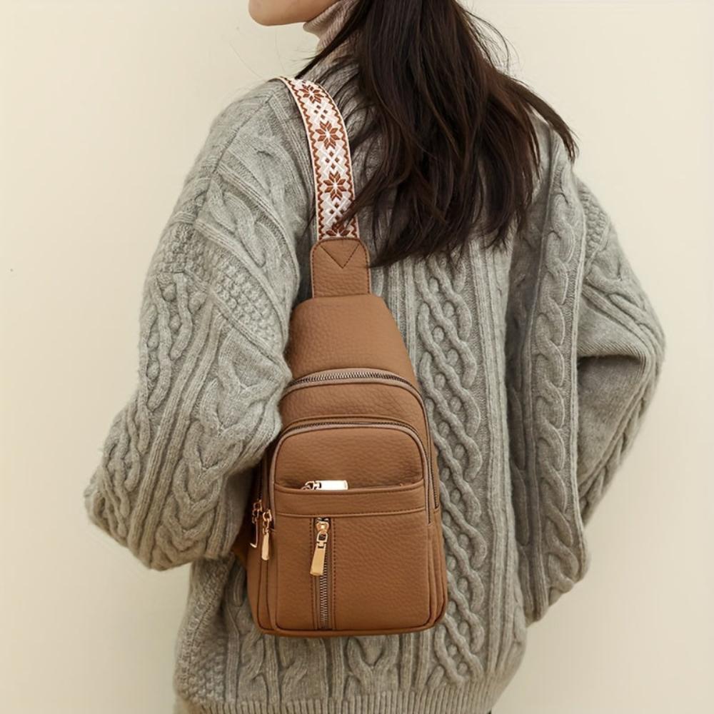 Sac bandoulière Margaret en cuir végétalien