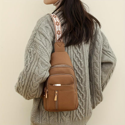 Sac bandoulière Margaret en cuir végétalien