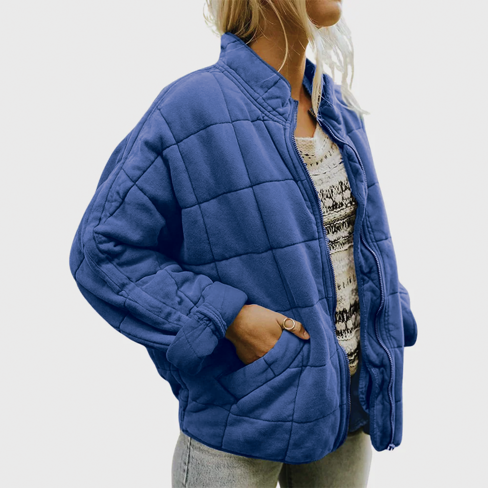 Emily - Veste matelassée zippée