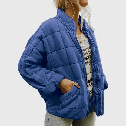 Emily - Veste matelassée zippée