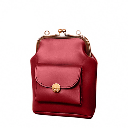 Sac à main structuré Diana en cuir végétalien