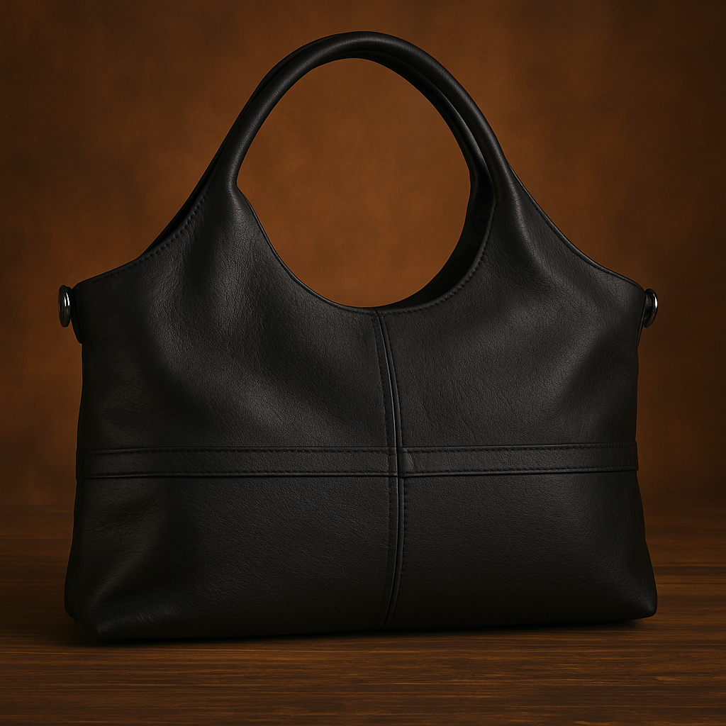 Laurie - Sac à main structuré en cuir végétalien