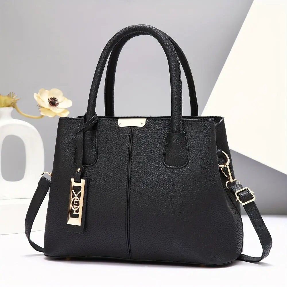 Martha - Sac à main structuré en cuir végétalien
