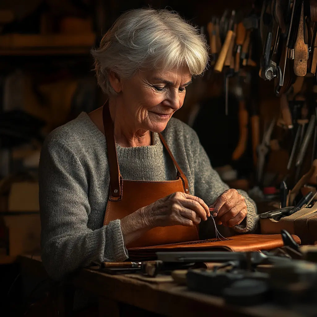 Martha - Sac à main structuré en cuir végétalien