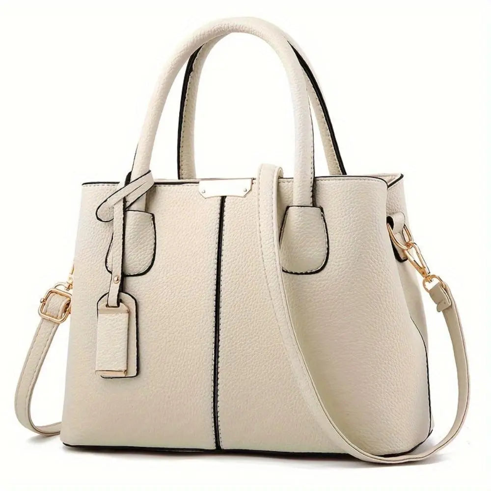 Martha - Sac à main structuré en cuir végétalien