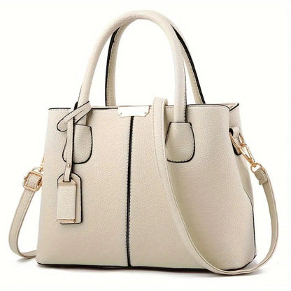 Martha - Sac à main structuré en cuir végétalien