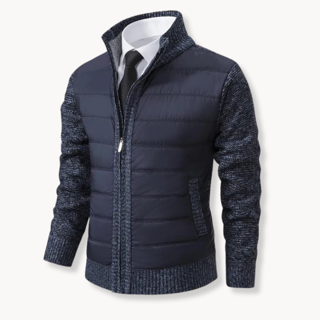 Carson - Pull zippé confortable