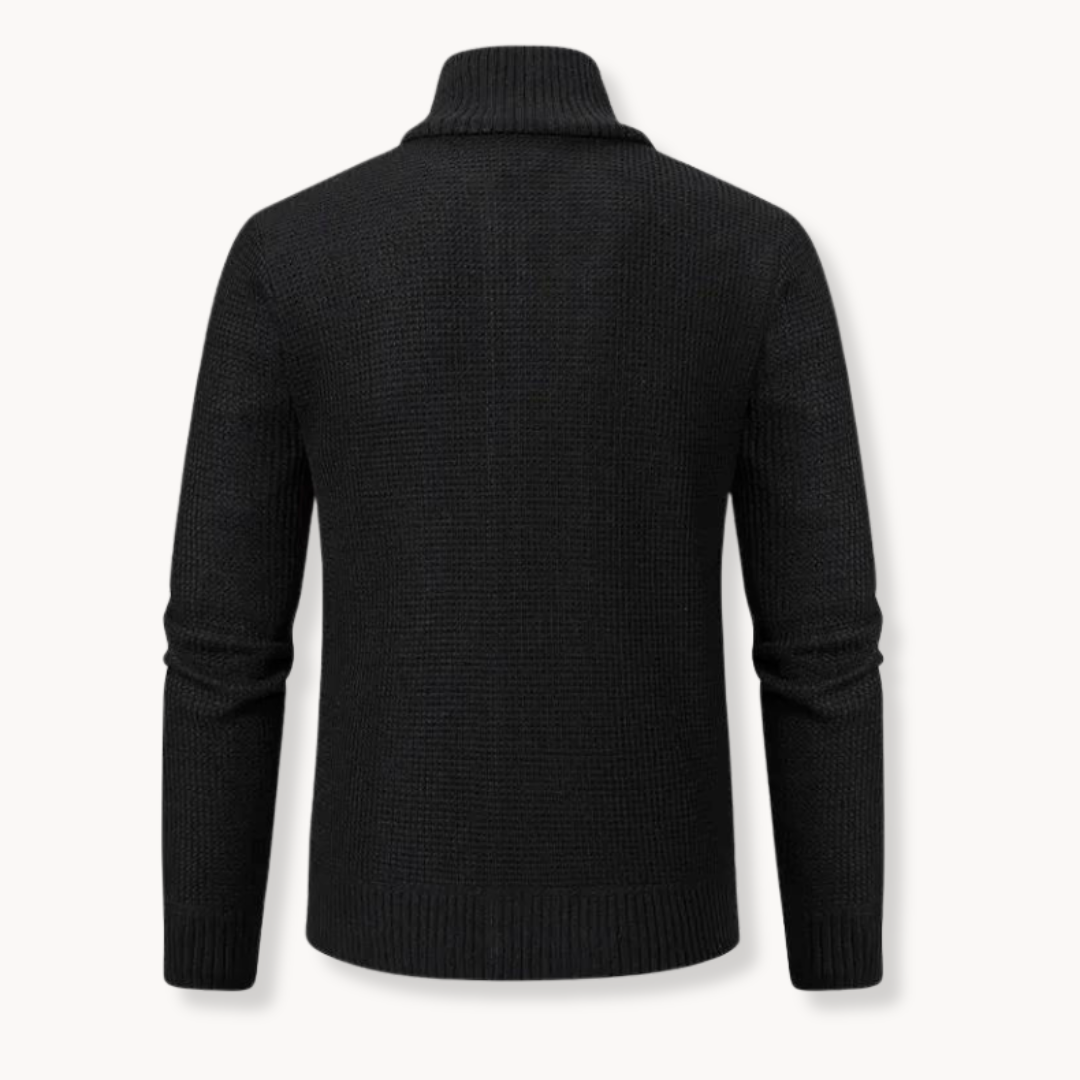 Carson - Pull zippé confortable