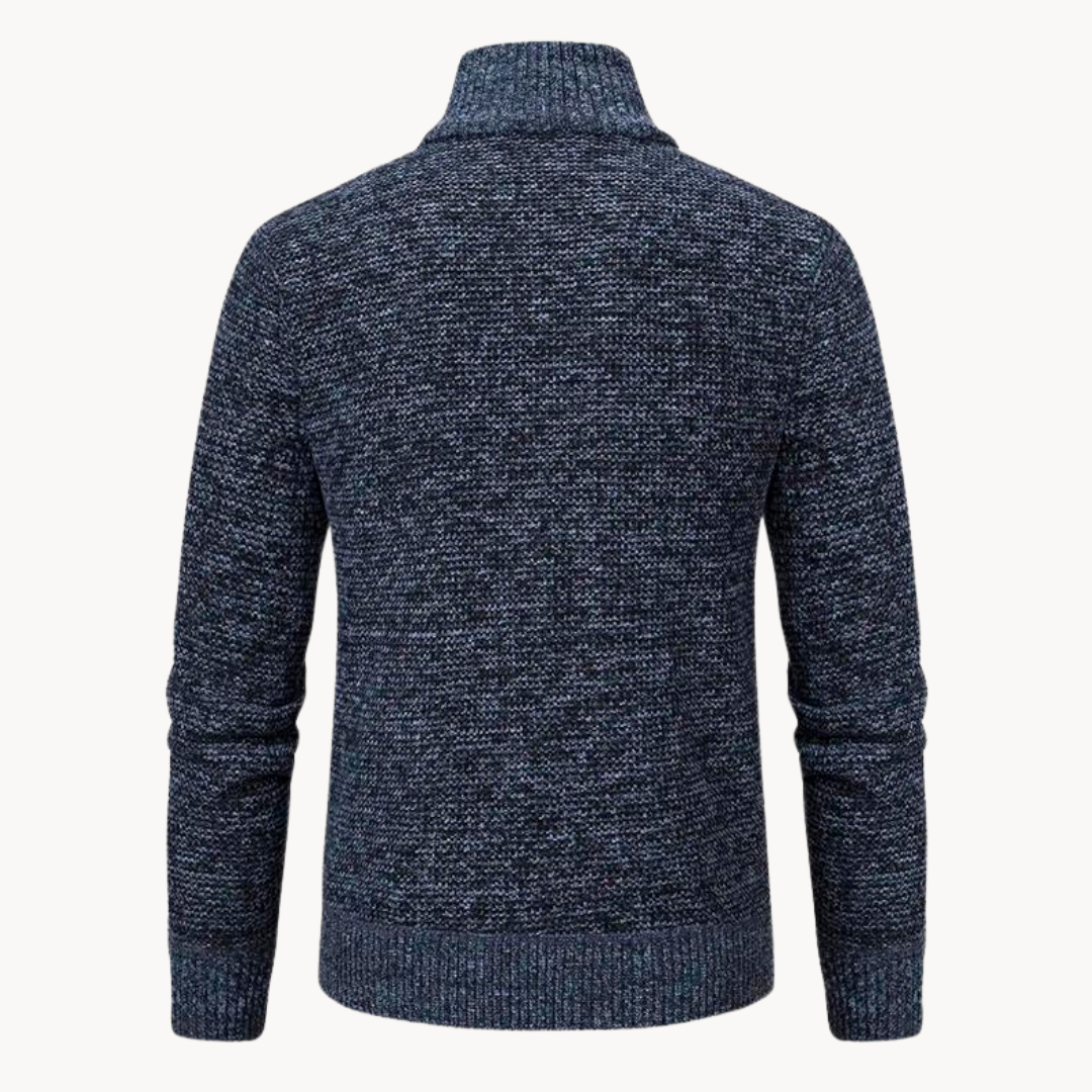 Carson - Pull zippé confortable