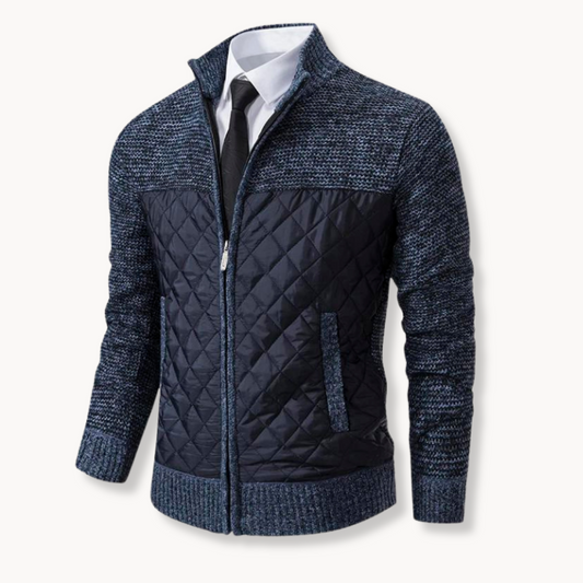 Mateo - Quilted Sweater Jacket