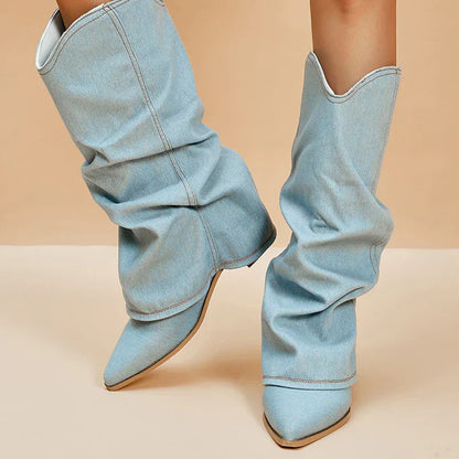 Camila - Bottes hautes en jean