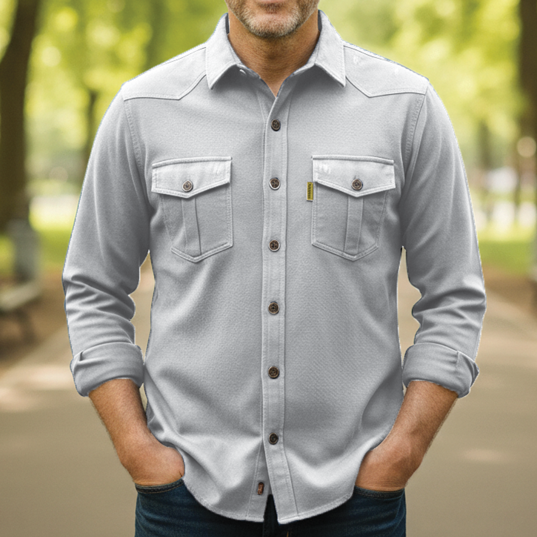 Ryan - Chemise décontractée en coton