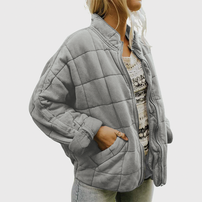 Emily - Veste matelassée zippée