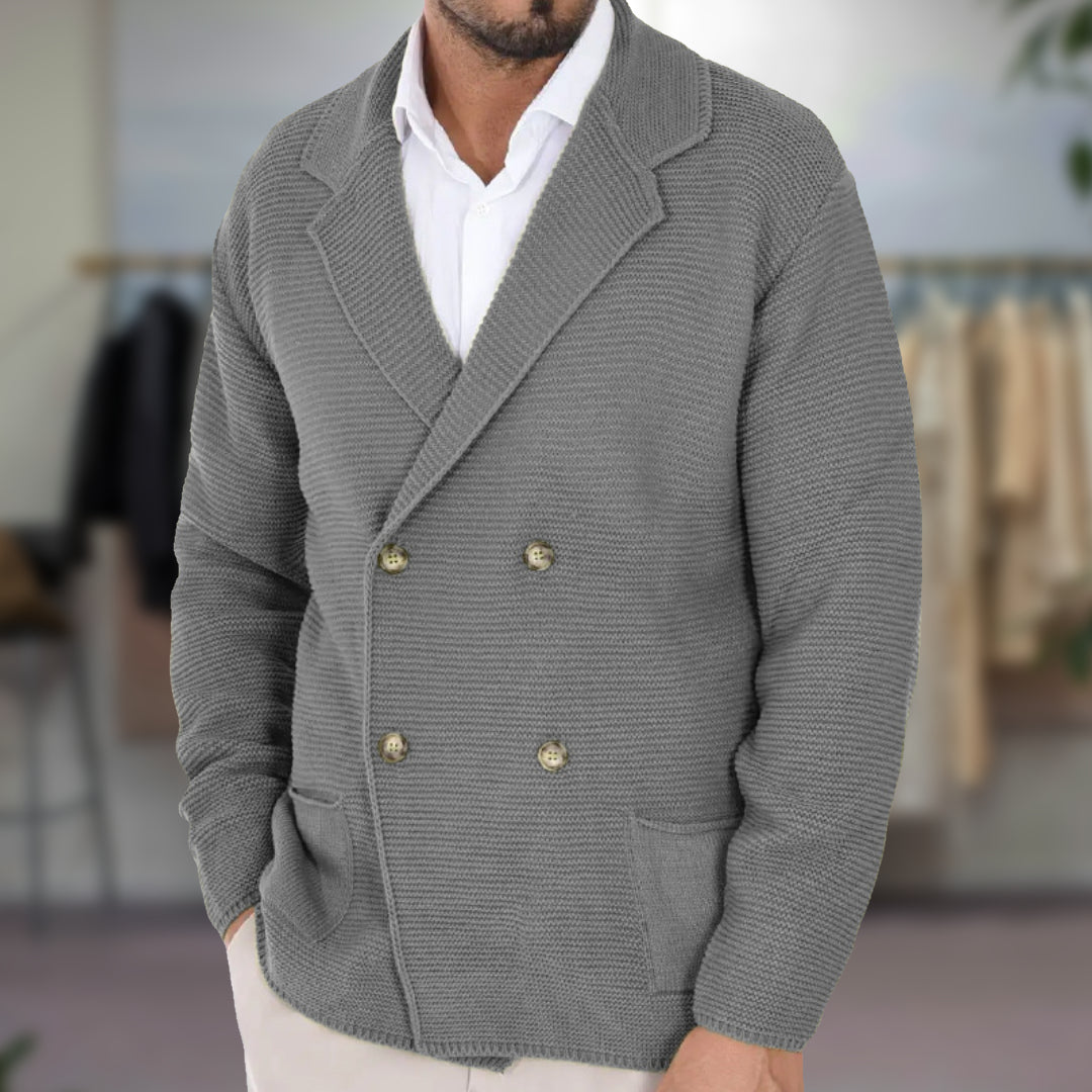 Declan - Cardigan croisé