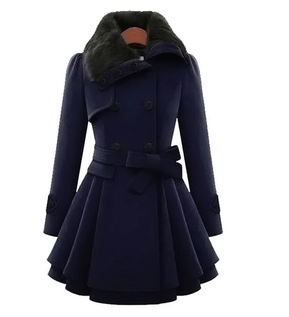 Natalie - Trench-coat en laine