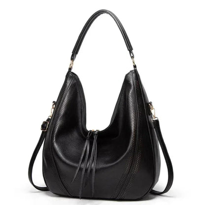 Jean - Sac hobo souple en cuir végétalien