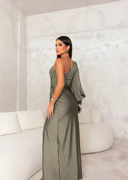 Mia - One-Shoulder Maxi Dress