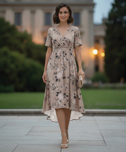 Kathy - Wrap Midi Dress