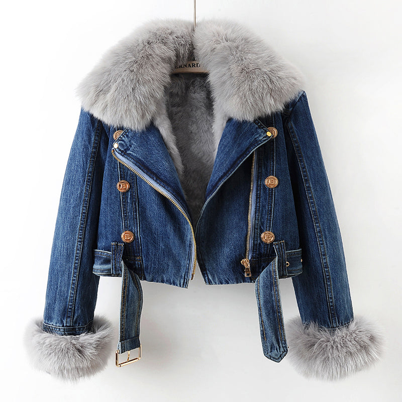 Chloé - Veste en jean courte
