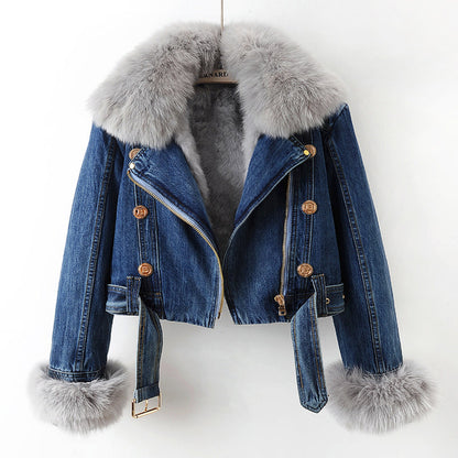Chloé - Veste en jean courte