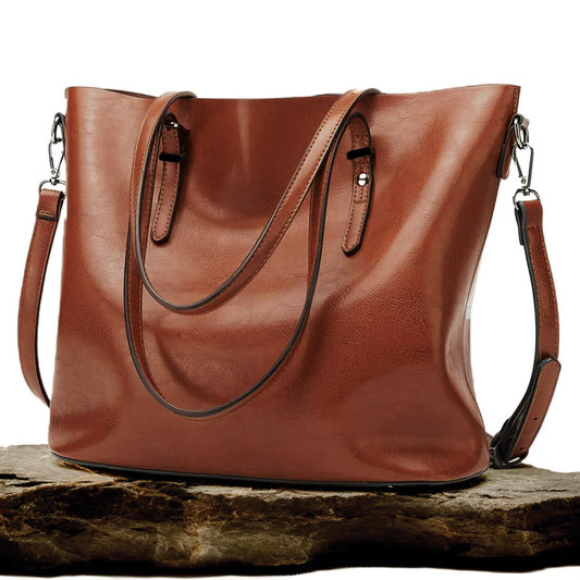 Sac fourre-tout Kathy en cuir végétalien