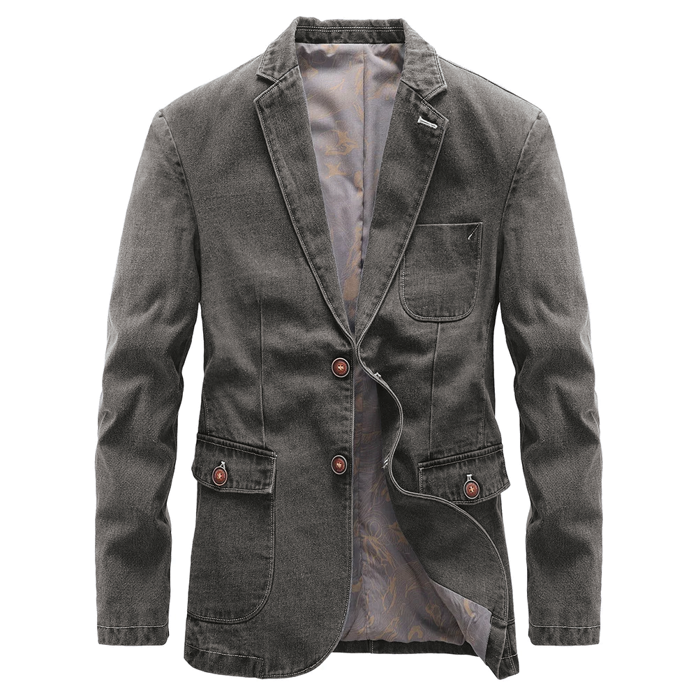 Axel - Blazer en jean décontracté