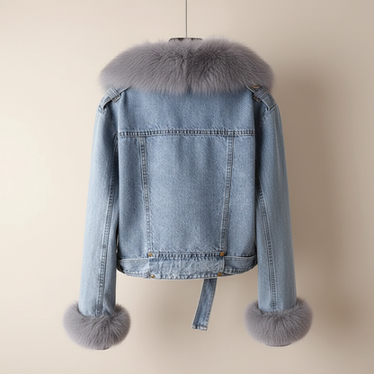 Chloé - Veste en jean courte