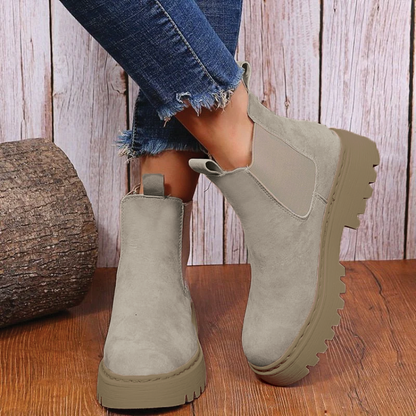 Olivia - Bottines à semelles épaisses