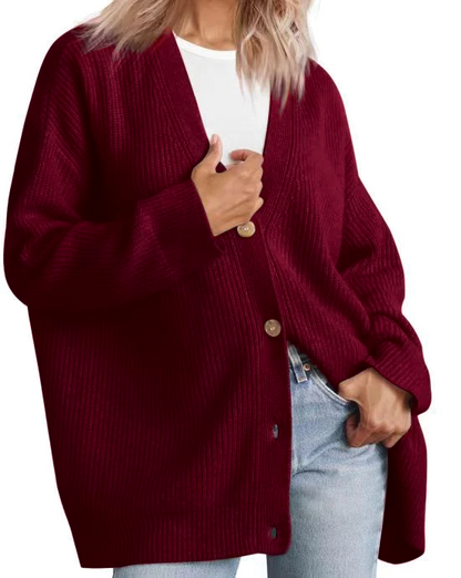 Anna - Gilet rayé en maille
