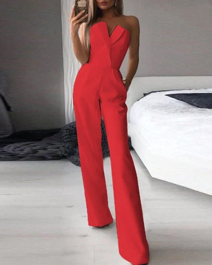 Elena - Elegant Sleeveless Jumpsuit