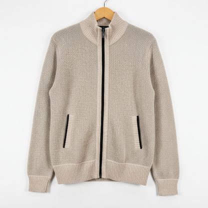 Jordan - Pull zippé en maille