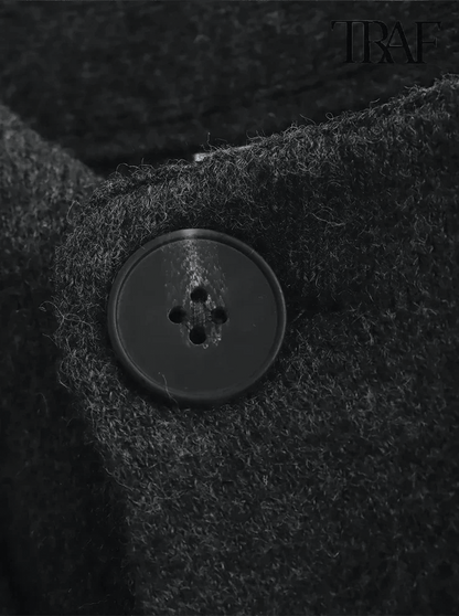 Ariana - Manteau asymétrique pour citadin