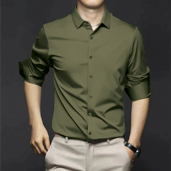 Chemise habillée James - Sans repassage