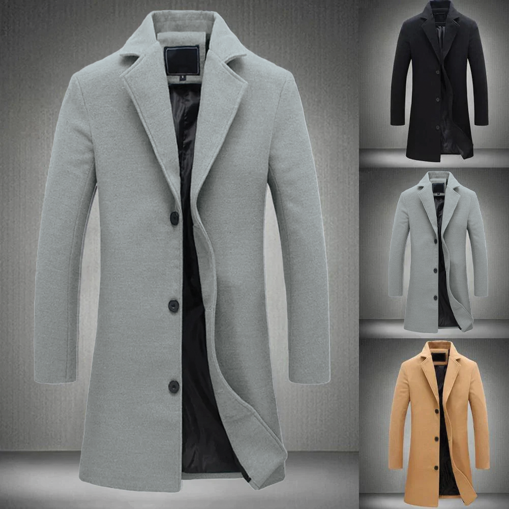 John - Manteau en laine mélangée