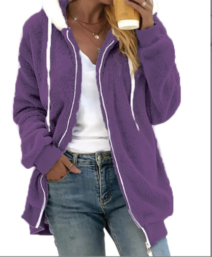 Theresa - Fleece Zip Hoodie