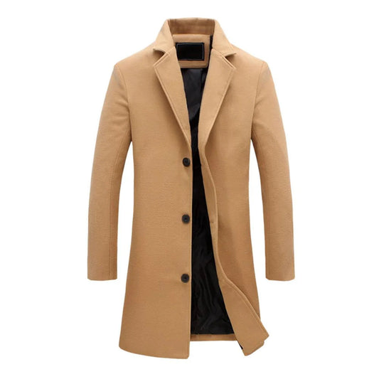 John - Wool Blend Overcoat