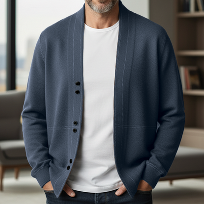 Gilet Jacob en laine mélangée