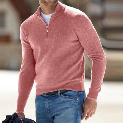 Pull Maverick en laine à demi-zip