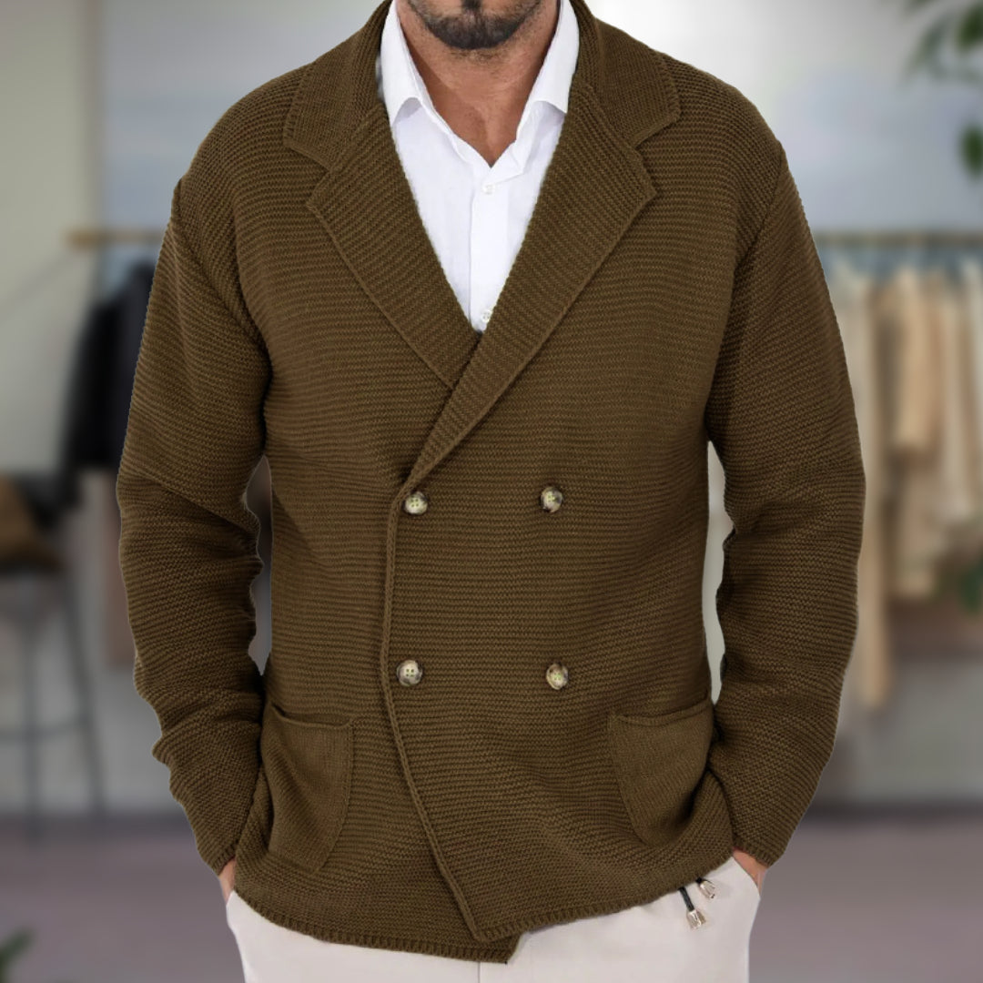 Declan - Cardigan croisé