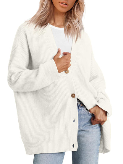 Anna - Gilet rayé en maille
