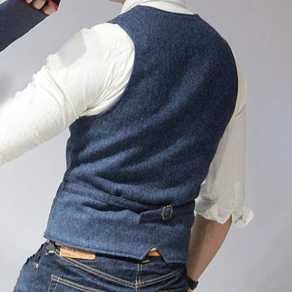David - Gilet en jean décontracté