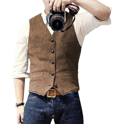 David - Gilet en jean décontracté