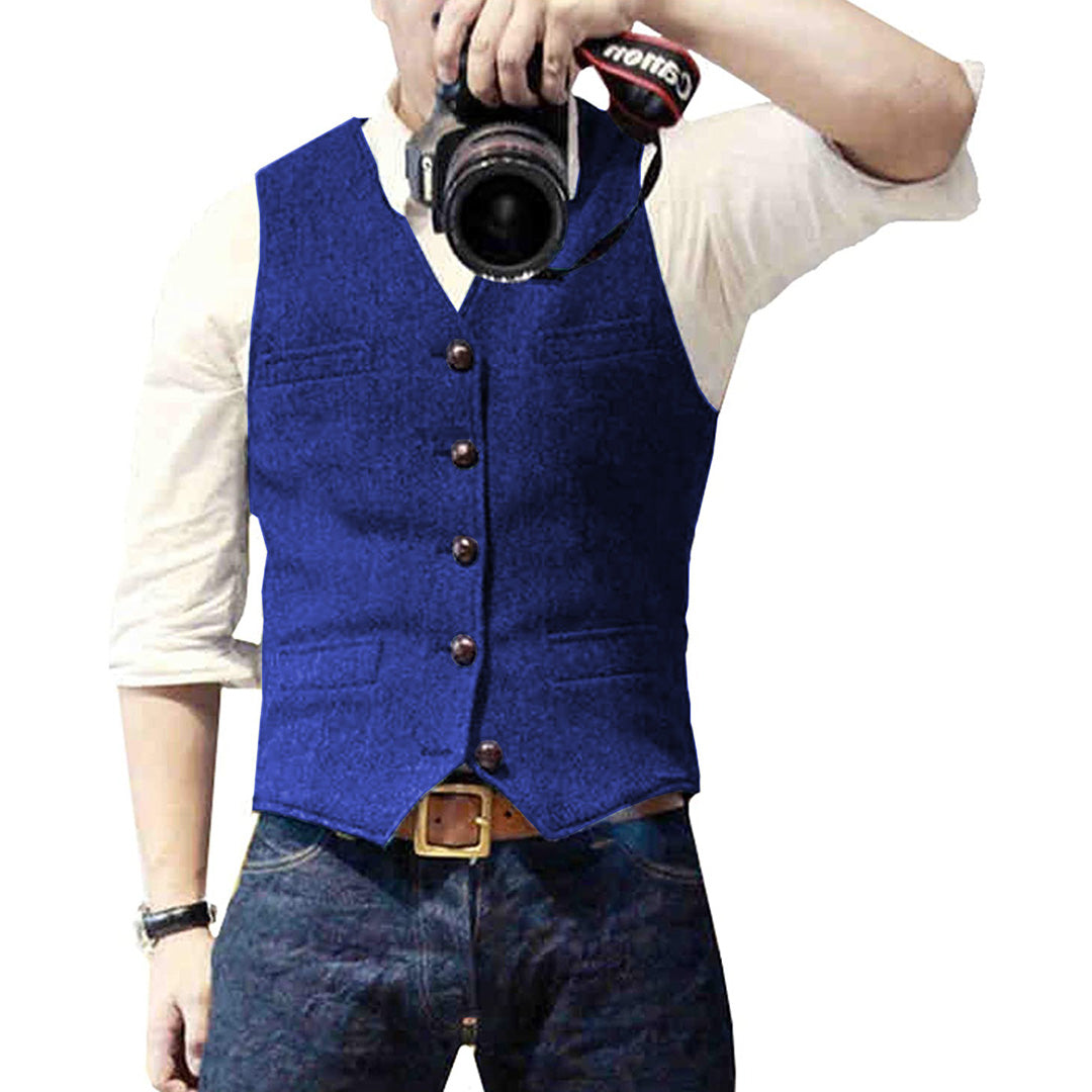 David - Gilet en jean décontracté