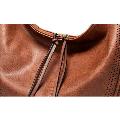 Jean - Sac hobo souple en cuir végétalien