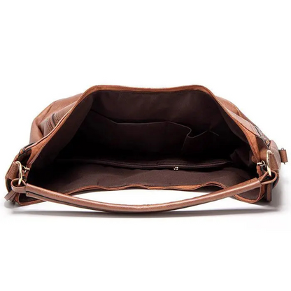 Jean - Sac hobo souple en cuir végétalien