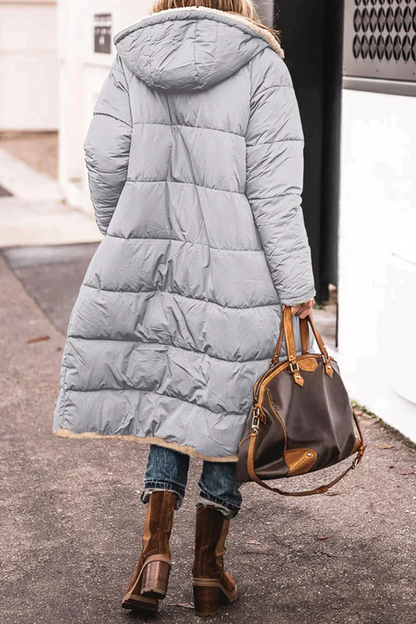 Paula - Reversible Long Padded Coat
