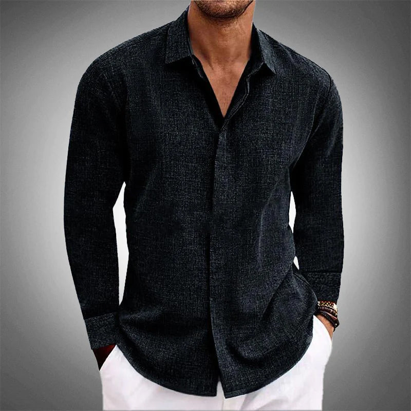 Miles - Chemise moderne à manches longues