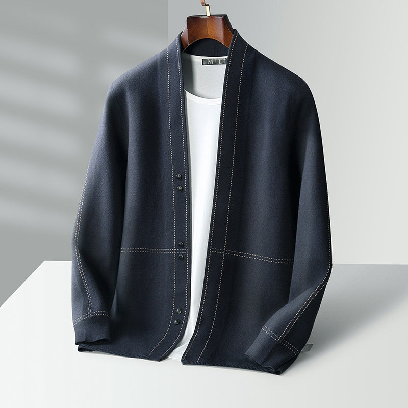 Gilet Jacob en laine mélangée