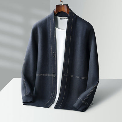Gilet Jacob en laine mélangée