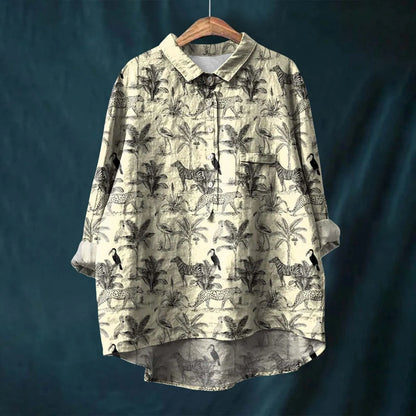 Scarlett - Botanical Shirt